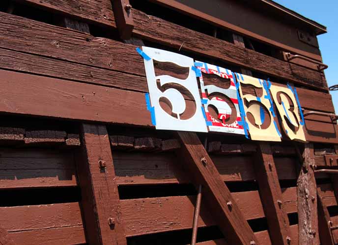 2019.06.25 Showing the number stencils on the car including the homemade one (1 of 1).jpg