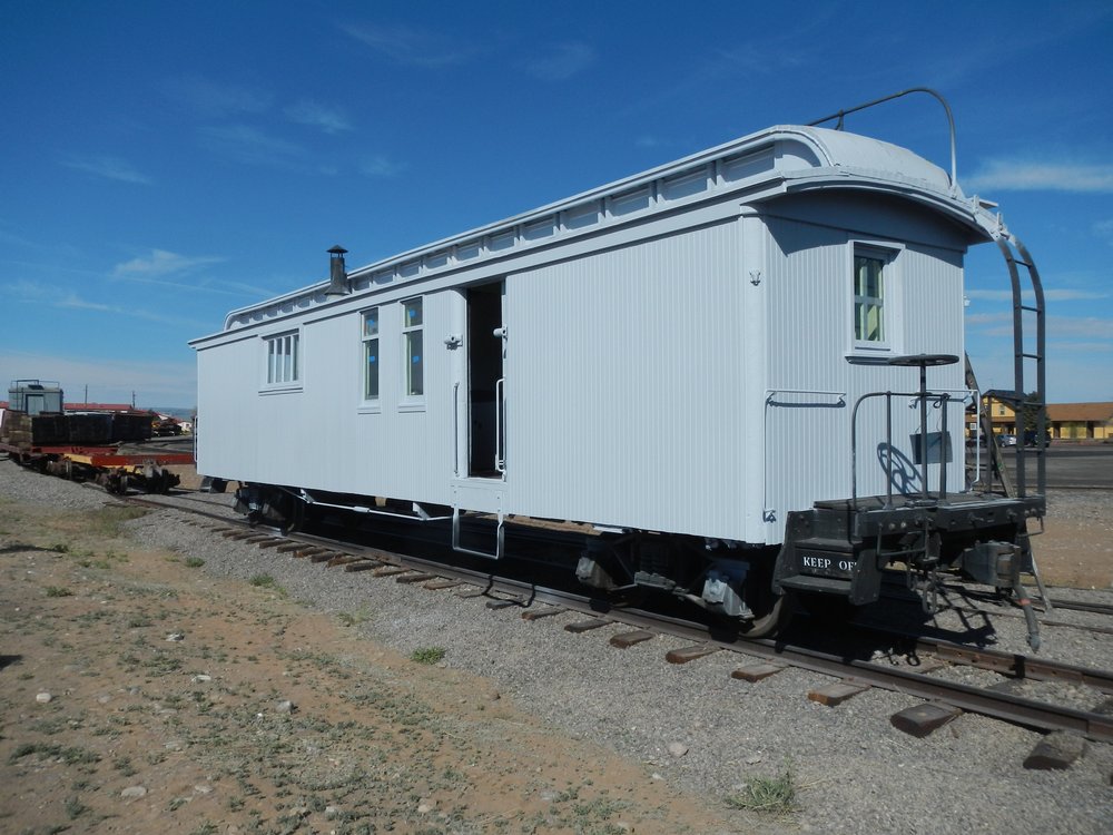 Cook car 053 sporting MOW Grey  virtually completed.  clerestory Screens will be installed Friday..jpg