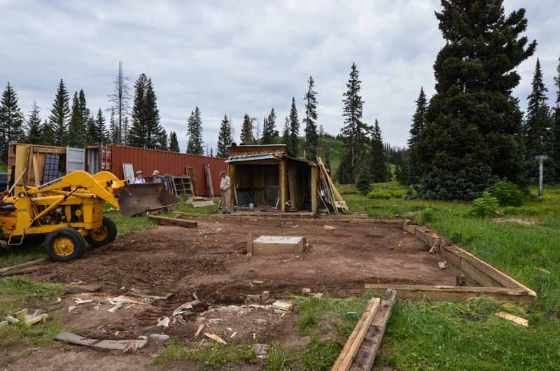 2019.08.01 The car inspector's house is now gone so foundation work can begin (1 of 1).jpg