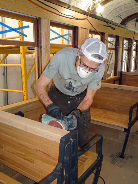 2019.08.28 The seats in the 470 get some finishing sanding done (1 of 1).jpg