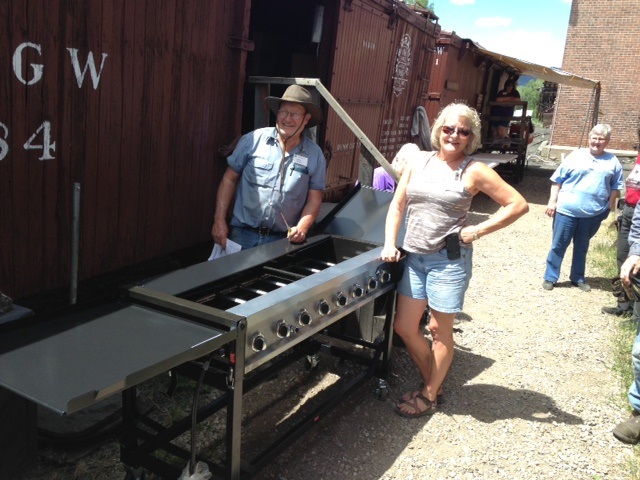 Thanks to Caroline and Richard Tower, we have a new grill for Thursday Hamburger Days!.jpg