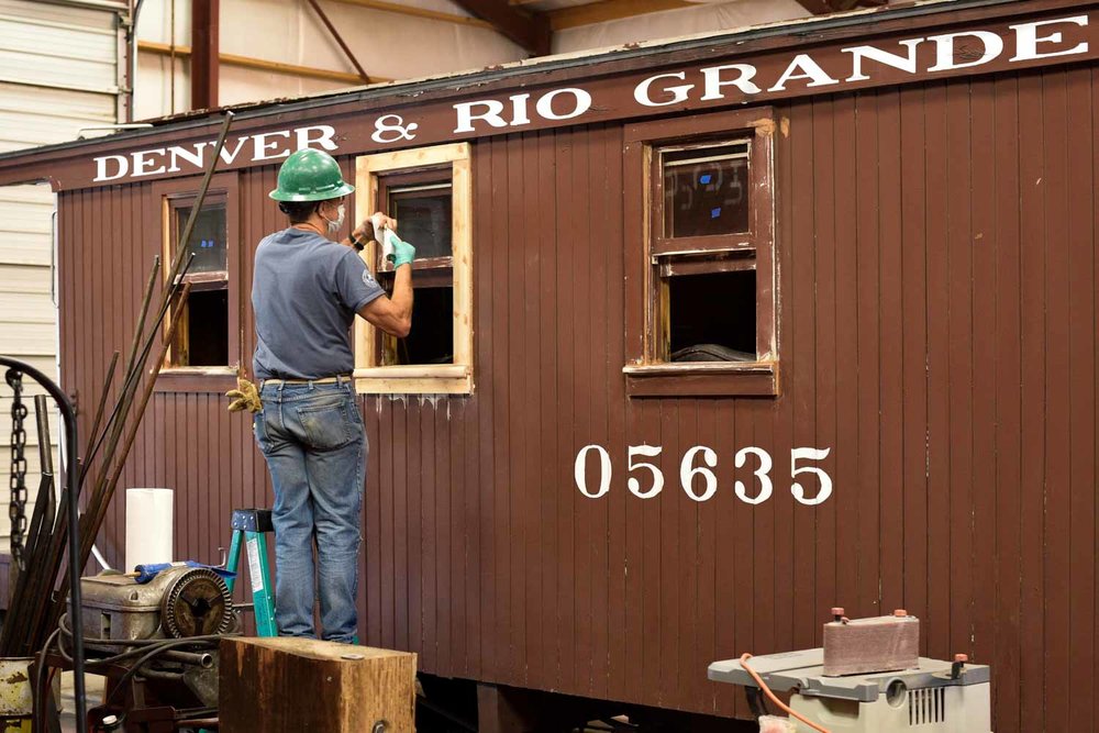 Working on a new window frame for 5635 (1 of 1).jpg