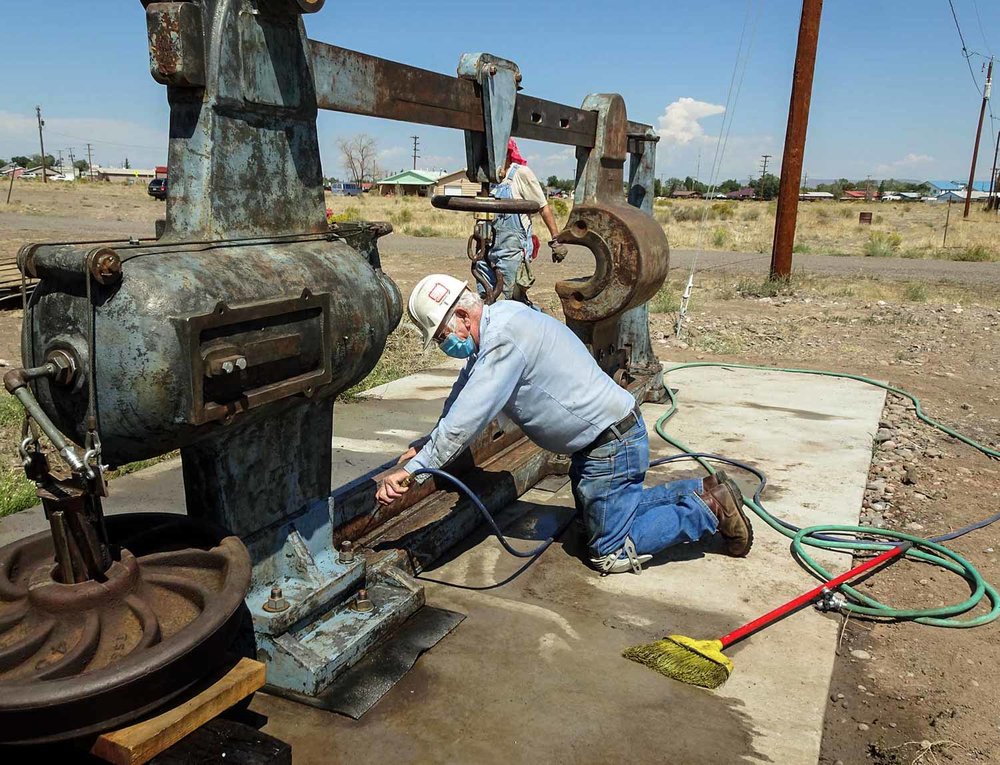 Work continues on getting the wheel press ready to paint (1 of 1).jpg