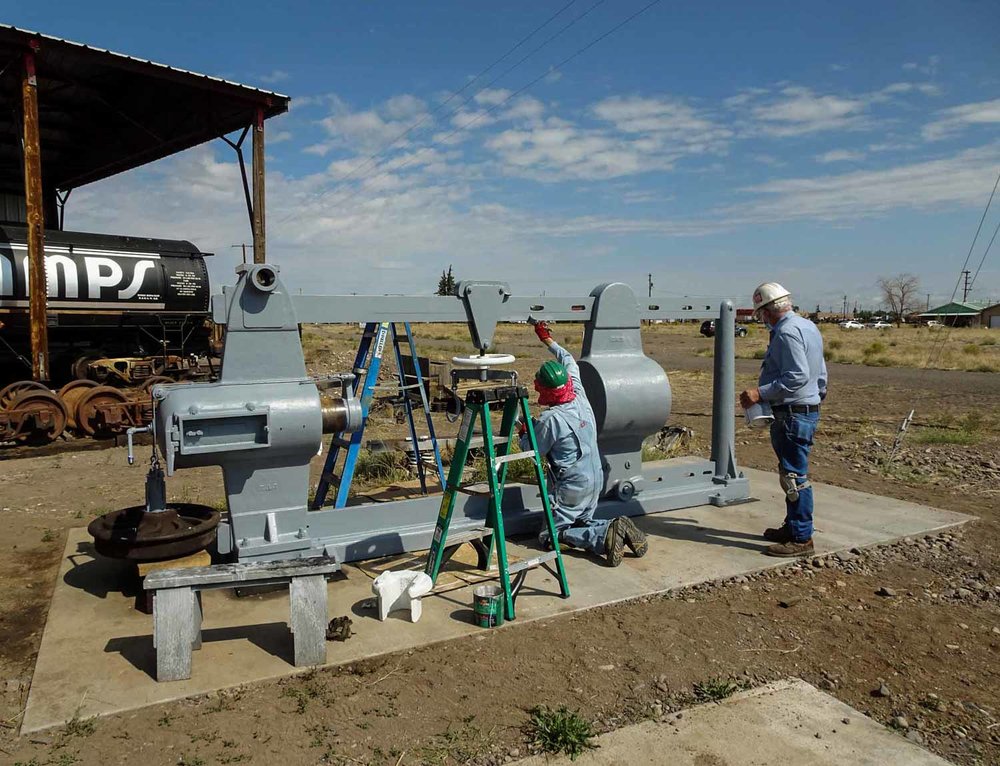 The wheel press is almost finished with its gray paint (1 of 1).jpg