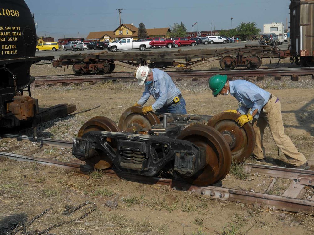 The replacement truck for the other end is being rolled into place (1 of 1).jpg