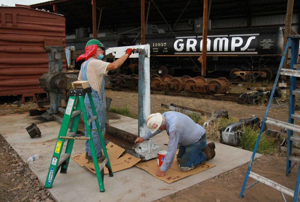 The wheel press gets painted its primer coat (1 of 1).jpg