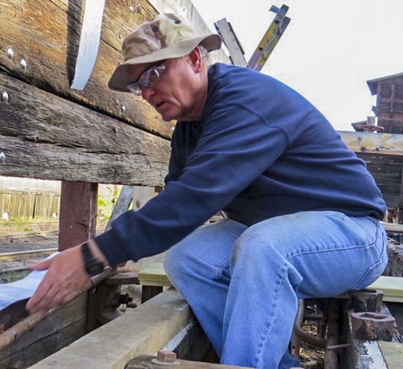 Donald Atkinson. He is working on the high side gondola..jpg