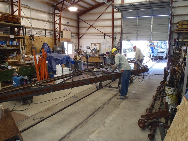 Pole Barn Truss Fabrication Team Members Weld Trusses.jpg