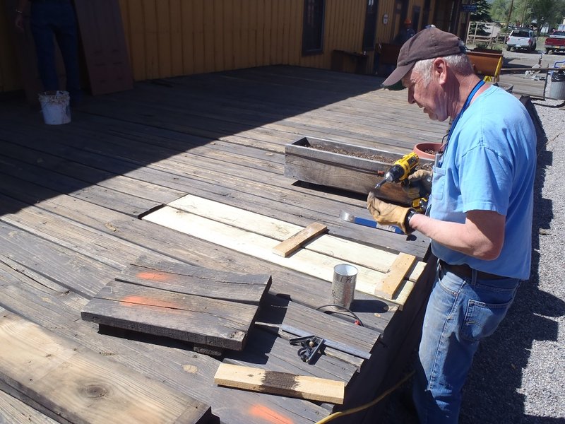 20-Year Friends' Volunteer Frank Smucker Leads Chama Depot Dock Repairs.jpg