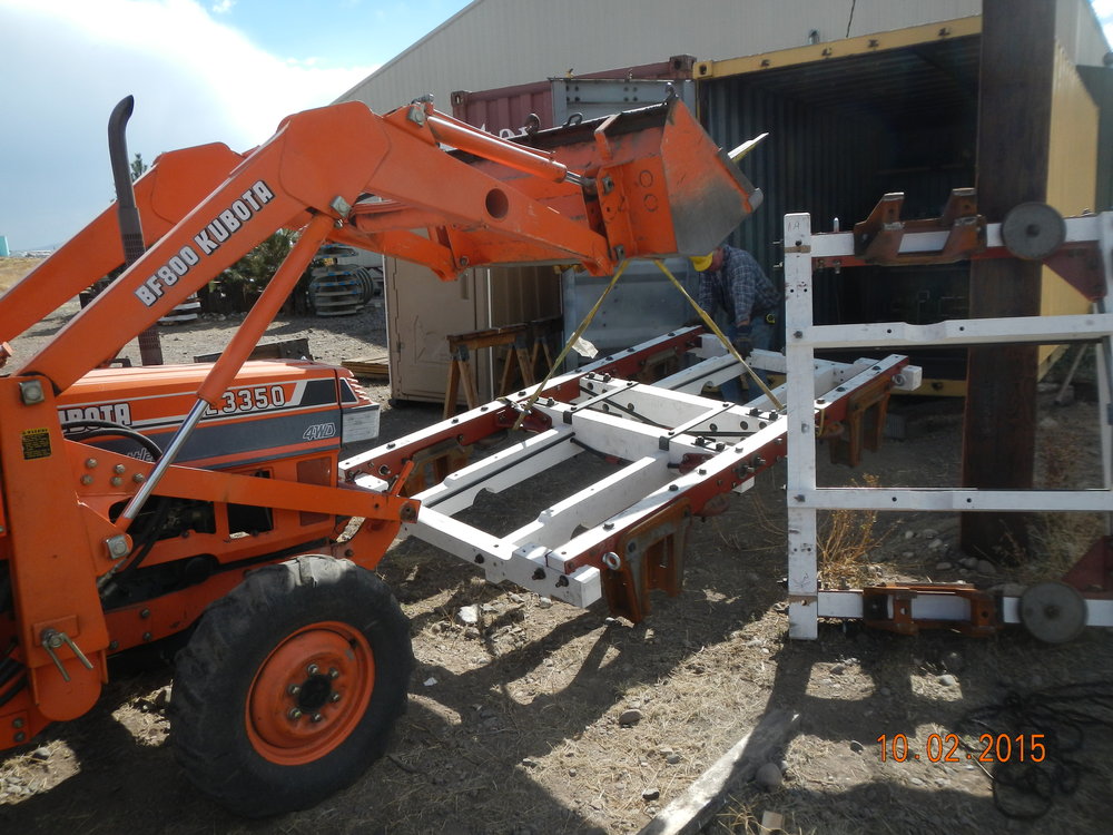 storing new 470 truck frames away until May session.JPG
