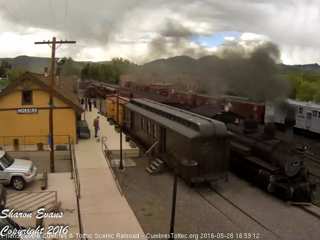 5.28.16 463 passes the depot as it slows to stop (1 of 1).jpg