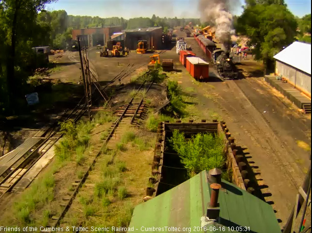 6.16.16 Sand dome filled, 484 gets train 216 underway.jpg