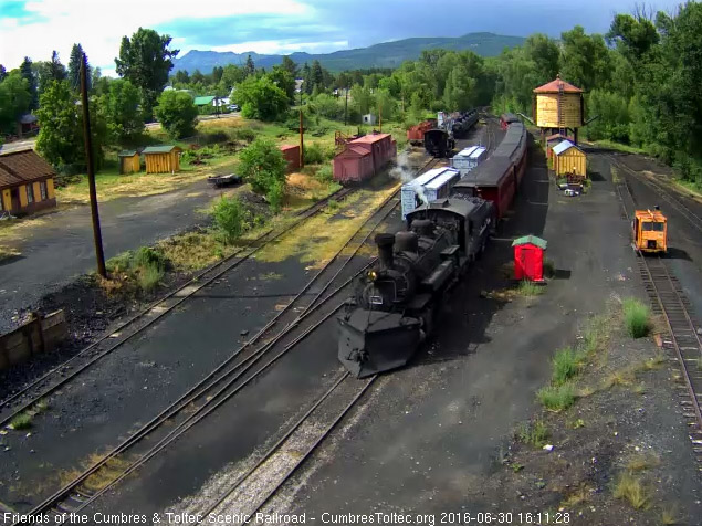 6.30.16 As 487 brings 215 into Chama the sun has come out.jpg