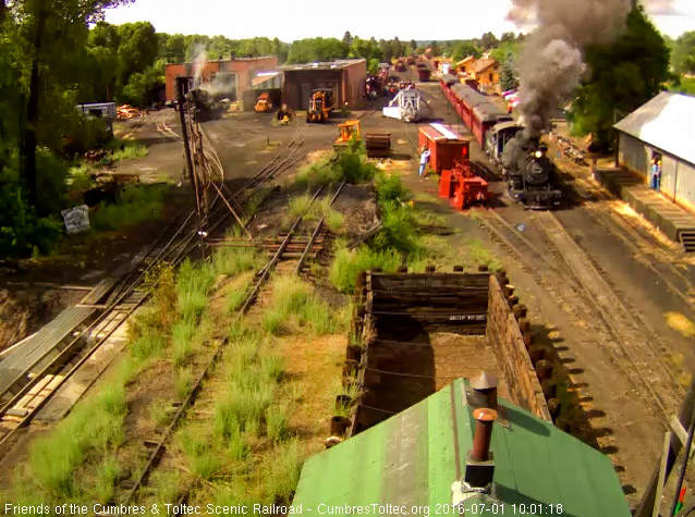 7.1.16 The 484 passes the wood shop as Friends look on.jpg