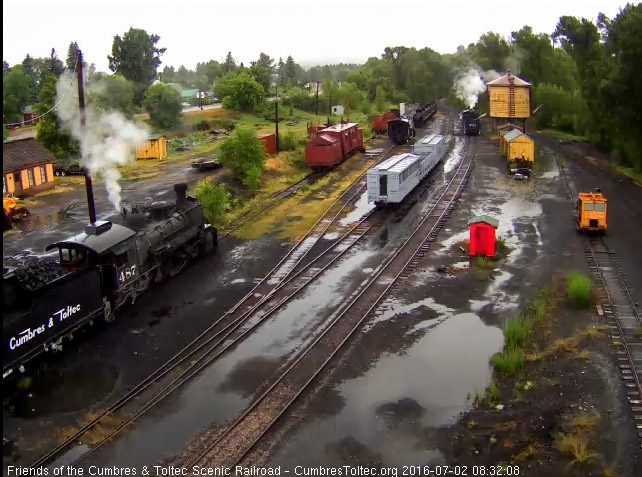 7.2.16 489 is taking water from the main line side as 487 still takes coal.jpg
