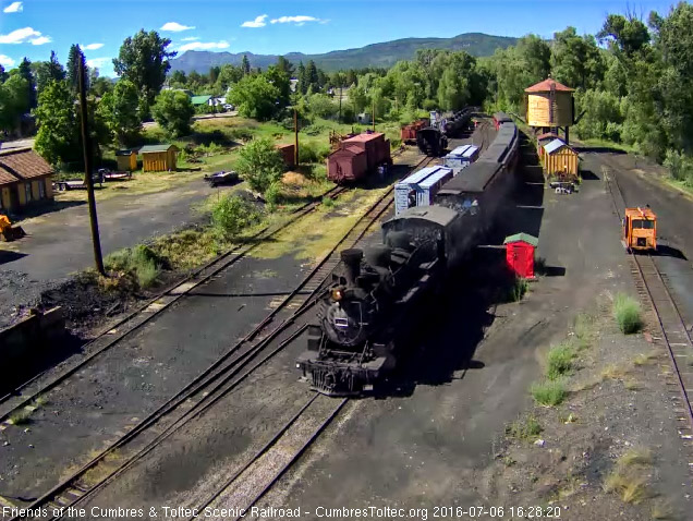 7.6.16 484 brings an 8 car 215 into Chama.jpg