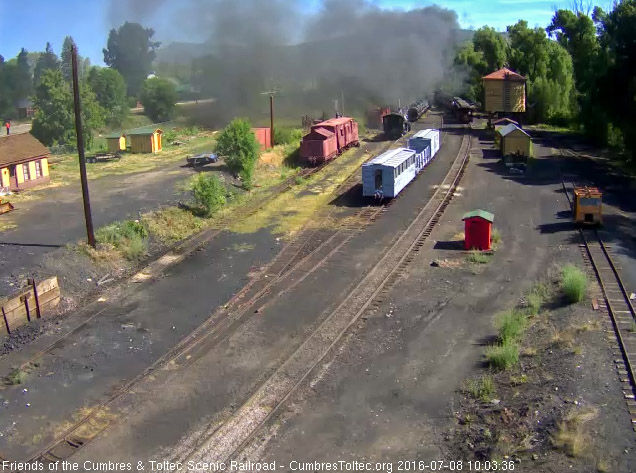 7.8.16 Smoke hangs over the train as it leaves Chama yard.jpg