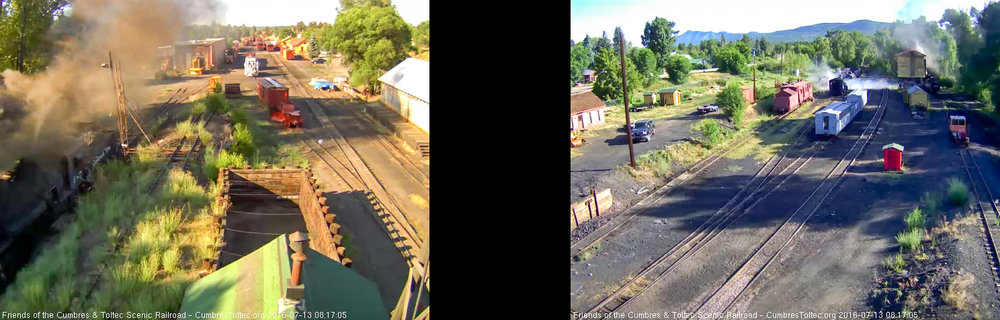 7.13.16 487 has now come out to the pit and 484 is at the tank and blowing down.jpg