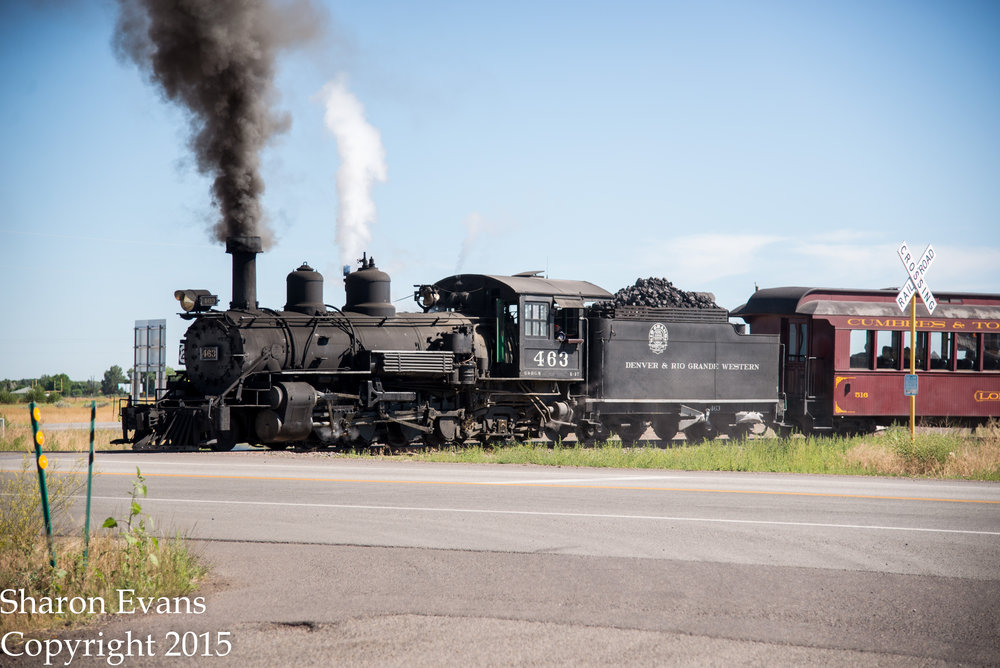 1 K27 463 gets train 215 started out of Antonito.jpg