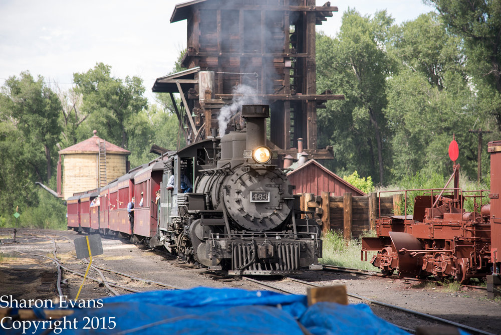 20 Train 215 with 463 leading is in Chama yard.jpg